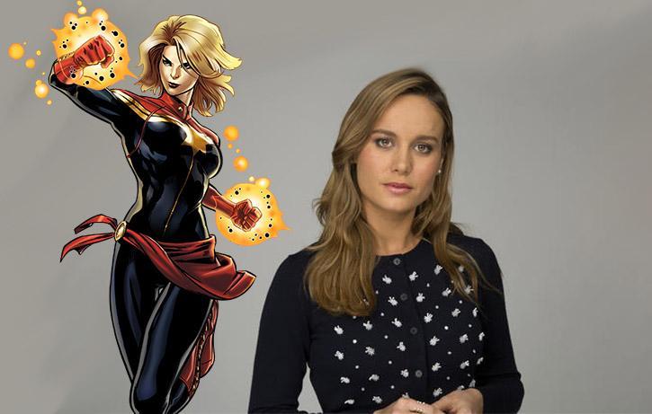 Brie Larson si prepara per Captain Marvel