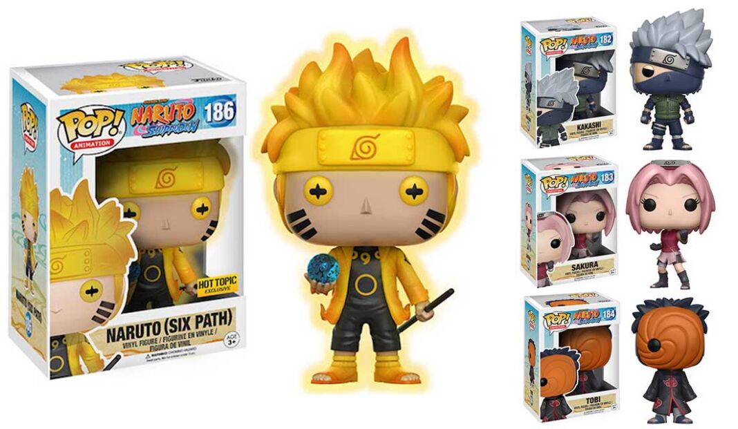 nuovi Funko Pop di Naruto