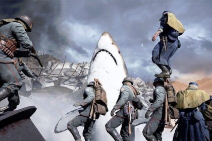 Battlefield 1 megalodonte squalo gigante
