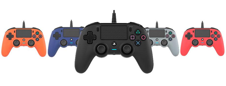 Nacon Arrivano I Compact Controller Wired Con Licenza Ufficiale Playstation 4 Justnerd It