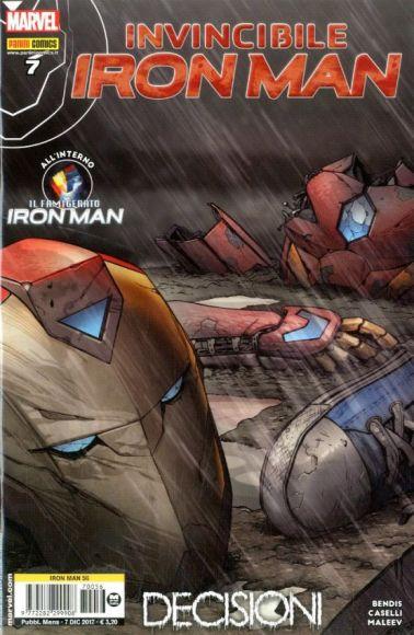 invincibile iron man 7 copertina