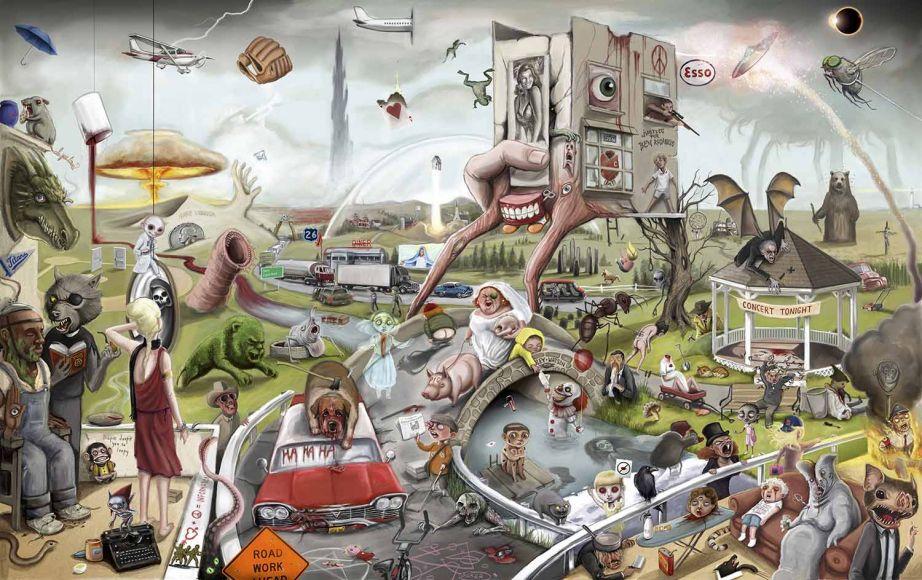 Poster king Country omaggio opere di Stephen King
