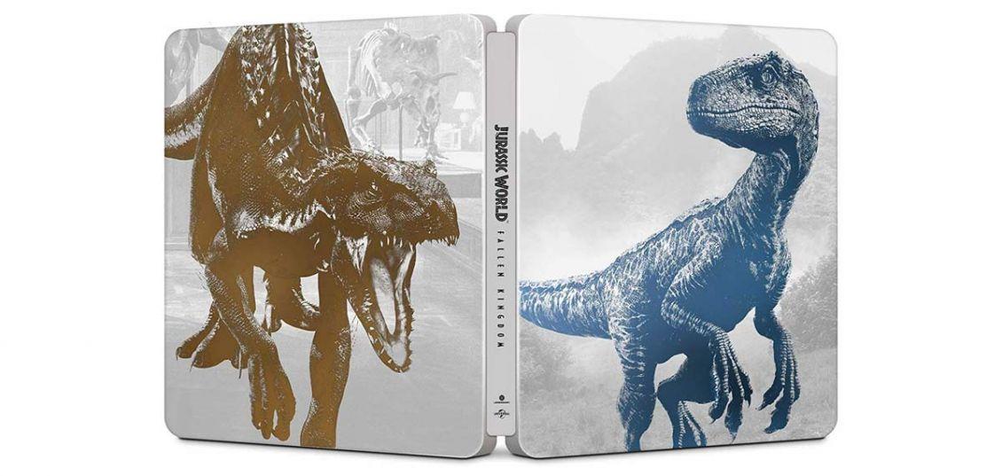 steelbook di Jurassic World: Il Regno Distrutto