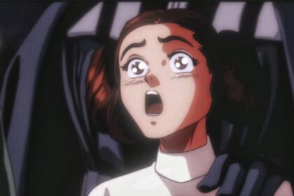trailer di Star Wars: Una Nuova Speranza in stile anime