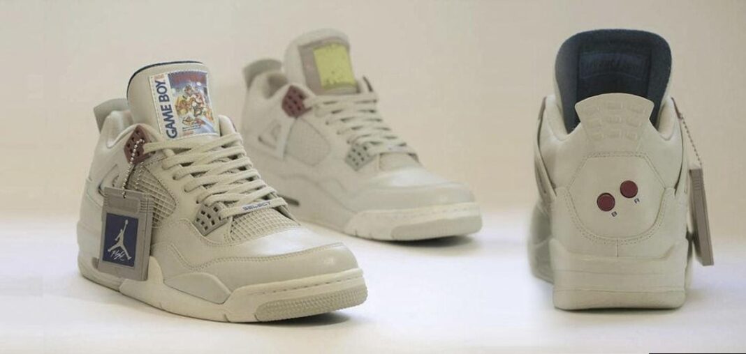 Air Jordan a tema Game Boy Freaker Sneaks