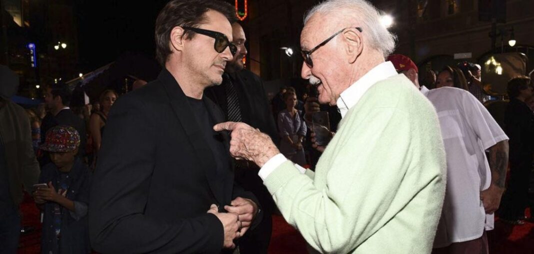 robert downey jr stan lee