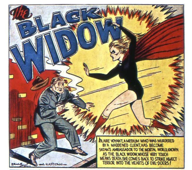 Black Widow Timely Comics