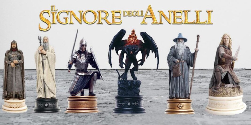 signore degli anelli set