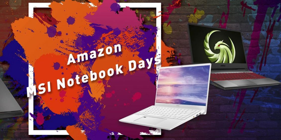 Amazon MSI Notebook Days