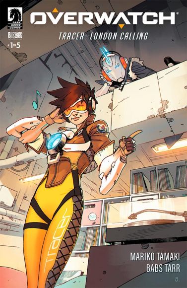 overwtach tracer london calling fumetto cover