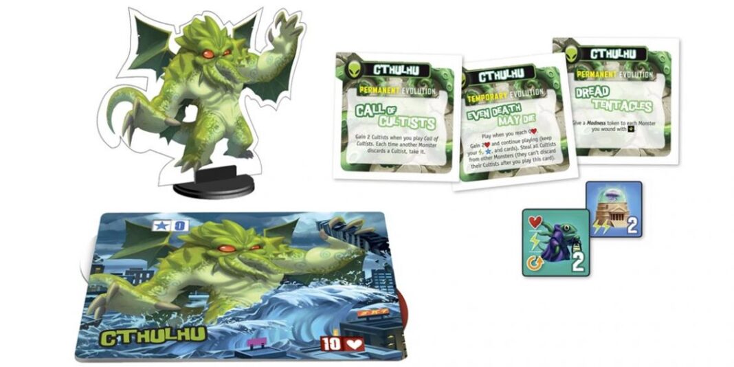 King of Tokyo Cthulhu Monster Pack