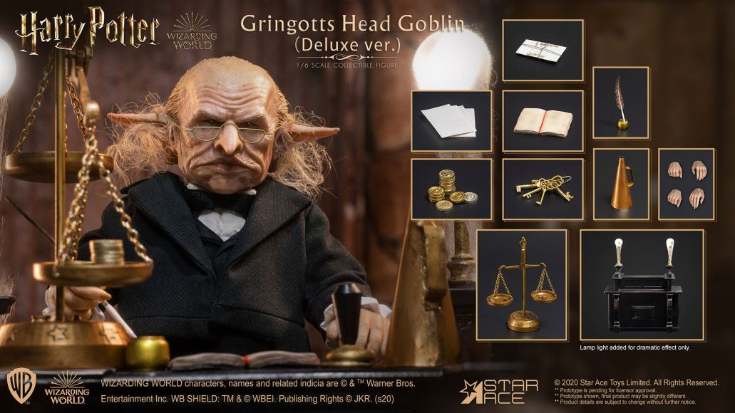 gringotts head goblin deluxe version harry potter gallery 5fd3f6fa4fd64