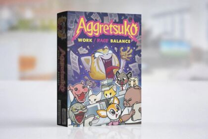 Aggretsuko gioco di carte renegade Game Studios