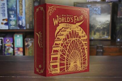 Worlds fair 1893 gioco da tavolo boardgame scatola rossa