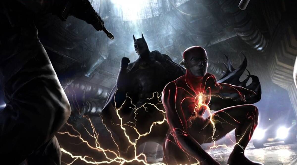 the flash batman concept art