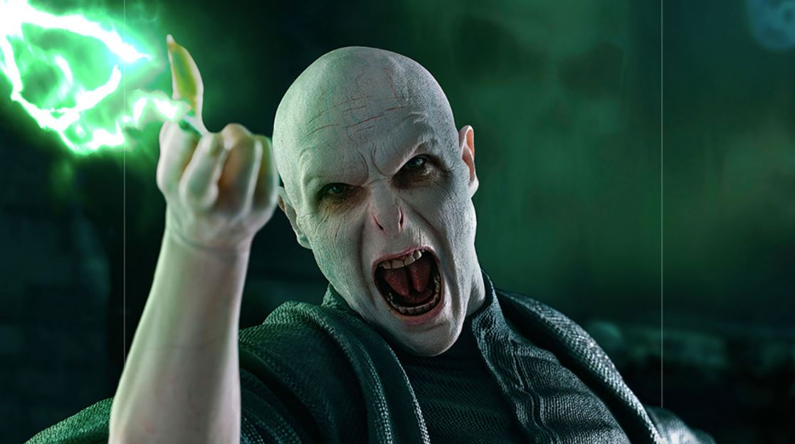 Statua Voldemort Nagini Iron Studio