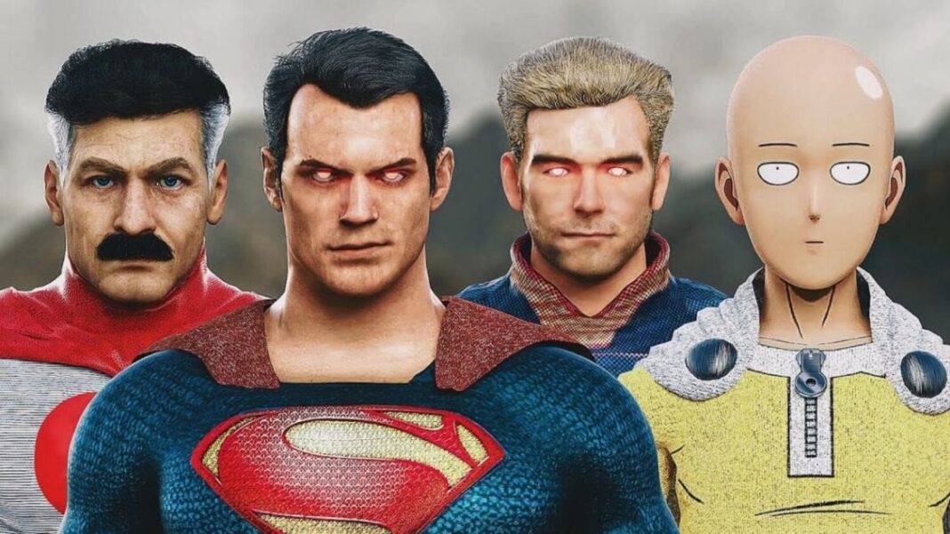 superman one punch man Patriota omni man