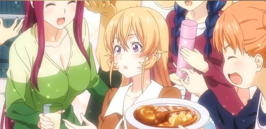 Food Wars The Third Plate Erina at Polar Star Dormitory