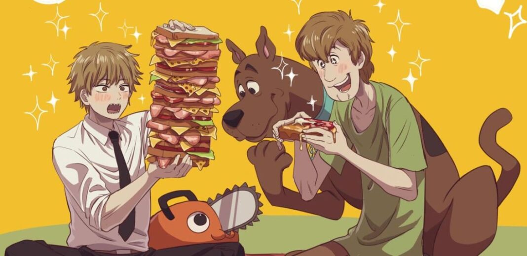 Chainsaw Man e Scooby Doo