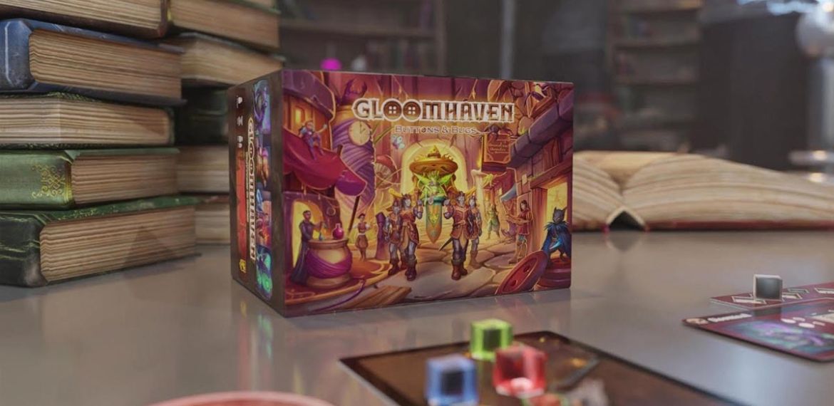 Gloomhaven Buttons & Bugs gioco da tavolo
