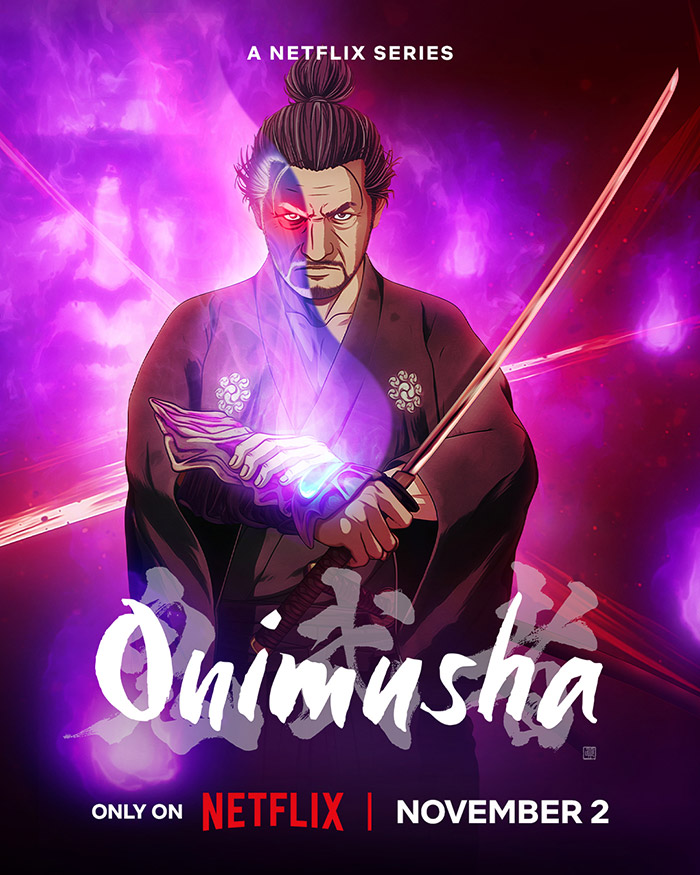 onimusha anime netflix poster