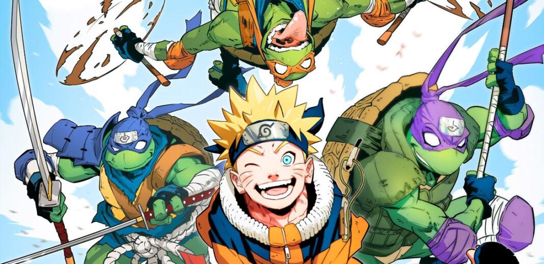 Teenage Mutant Ninja Turtles x Naruto tartarughe ninja crossover