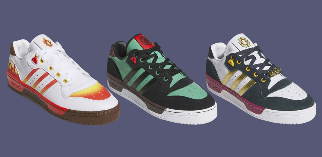 Demon Slayer x Adidas Rivalry Low sneakers