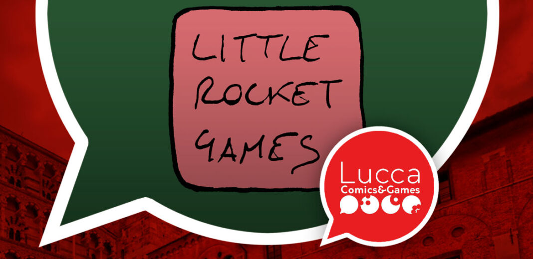 little rocket games cover lucca comics