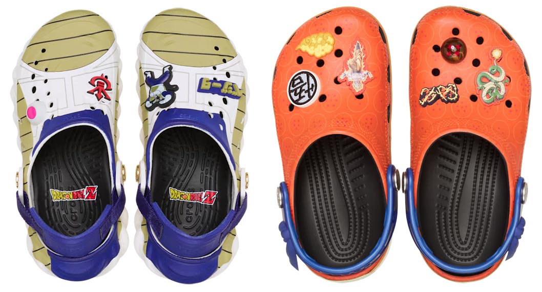 crocs dragon ball z super saiyan