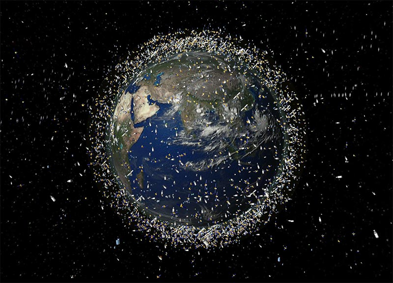 spazzatura spaziale orbita bassa terra